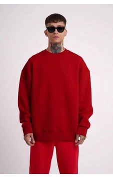 Freedom Storee Erkek Biskilet Yaka Üç İplik Sweatshirt - Kırmızı Çok Renkli Freedom Storee Erkek Biskilet Yaka Üç İplik Sweatshirt - Kırmızı Çok Renkli