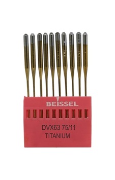 Beıssel Beissel Dvx63 Sanayi Tipi Reçme Makinesi İğnesi 11/75 Numara Altın Ses Uçlu 10 Adet 1 Paket Sku: Zeus8690010617859 Beıssel Beissel Dvx63 Sanayi Tipi Reçme Makinesi İğnesi 11/75 Numara Altın Ses Uçlu 10 Adet 1 Paket Sku: Zeus8690010617859