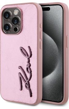 Apple Uyumlu iPhone 15 Pro Max Kılıf Karl Lagerfeld Lisanslı 3d Kl Yazılı Tüylü Yüzey Saffiano Rhinestones Pembe Apple Uyumlu iPhone 15 Pro Max Kılıf Karl Lagerfeld Lisanslı 3d Kl Yazılı Tüylü Yüzey Saffiano Rhinestones Pembe