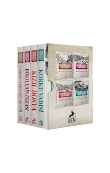 Sherlock Holmes Roman Seti-4 Kitaplık Kutulu Set - Sir Arthur Conan Doyle - Ren Kitap Sherlock Holmes Roman Seti-4 Kitaplık Kutulu Set - Sir Arthur Conan Doyle - Ren Kitap