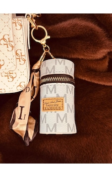 Elora Atelier Fular Detaylı Mini Çanta Charm Bebe Mavi Elora Atelier Fular Detaylı Mini Çanta Charm Bebe Mavi