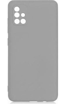 Samsung Galaxy Uyumlu A51 Kılıf Kamera Korumalı Silikon Rubber Arka Kapak Gri Samsung Galaxy Uyumlu A51 Kılıf Kamera Korumalı Silikon Rubber Arka Kapak Gri