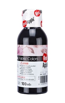 Red Apple Kumaş Boyası 100 Ml Siyah Red Apple Kumaş Boyası 100 Ml Siyah