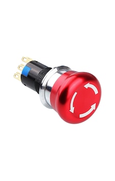 16m-q1 16mm Metal Acil Stop Butonu 2no+2nc 16m-q1 16mm Metal Acil Stop Butonu 2no+2nc
