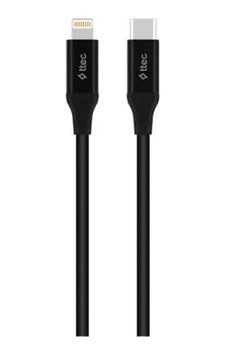 Type-c - Lightning Hızlı Şarj Kablosu 150cm-siyah Standart Type-c - Lightning Hızlı Şarj Kablosu 150cm-siyah Standart