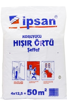 50-m2 Hışır Şeffaf Koruyucu Örtü 50-m2 Hışır Şeffaf Koruyucu Örtü