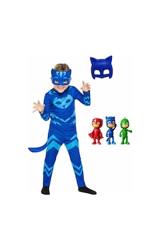 Sedirli Pj Mask Pija Maskeliler 3'Lü Mini Figür Oyuncak Ve Catboy Çocuk Kostüm Sedirli Pj Mask Pija Maskeliler 3'Lü Mini Figür Oyuncak Ve Catboy Çocuk Kostüm