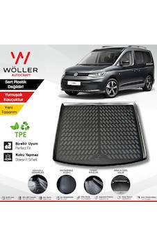 Volkswagen Caddy Bagaj Havuzu 2021 Sonrası 3d Ultraflex Esnek