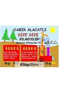 Dize Dize Bilmeceler - Cabir Alacatlı - Bulut Yayınları Dize Dize Bilmeceler - Cabir Alacatlı - Bulut Yayınları