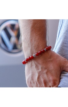 Gümüş Tasarım Akik Taşı Bileklik Gümüş Tasarım Akik Taşı Bileklik