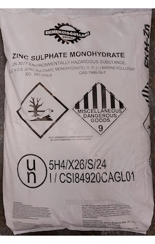 Ekmekçioğulları Çinko Sülfat Monohidrat 25 Kg Ekmekçioğulları Çinko Sülfat Monohidrat 25 Kg