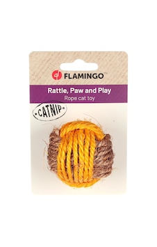 Flamingo Justo Hasır Düğümlü Top Oyuncak Flamingo Justo Hasır Düğümlü Top Oyuncak