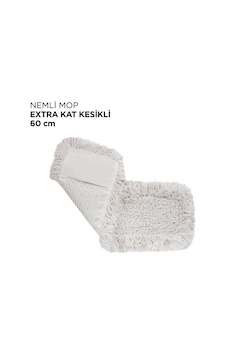 Yedek Nemli Mop 60cm Beyaz