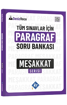Deniz Hoca Tüm Sınavlar İçin Paragraf Soru Bankası Meşakkat Serisi Kr Akademi Yayınları Deniz Hoca Tüm Sınavlar İçin Paragraf Soru Bankası Meşakkat Serisi Kr Akademi Yayınları