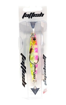 Fatfish Jiga Bait 70mm 30gr Jig Yem Gold Pink Zebra