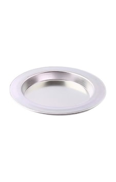Alüminyum Künefe Tabağı 15 CM 3 Adet Gümüş