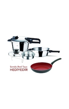 Fissler Vitavit Premium Düdüklü Tencere Seti 8.0 4.0 L Fissler Vitavit Premium Düdüklü Tencere Seti 8.0 4.0 L