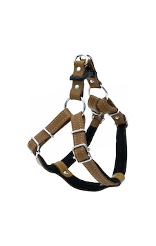 Doggie Konforlu Deri El Yapımı Ronin Model Köpek Göğüs Tasması 2 x 45-55 CM Camel Kahverengi Doggie Konforlu Deri El Yapımı Ronin Model Köpek Göğüs Tasması 2 x 45-55 CM Camel Kahverengi