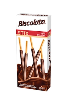 Şölen Biscolata Stix Sütlü Çikolatalı 27.5 G Şölen Biscolata Stix Sütlü Çikolatalı 27.5 G