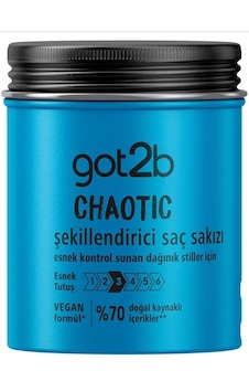 Got2b Chaotıc Şekillendirici Saç Sakızı Vegan 100 Ml Got2b Chaotıc Şekillendirici Saç Sakızı Vegan 100 Ml