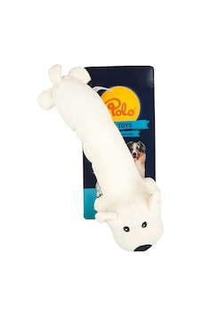Polo Peluş Sosis Köpek Oyuncağı 35 CM Beyaz Polo Peluş Sosis Köpek Oyuncağı 35 CM Beyaz