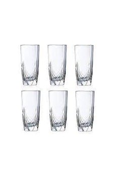 Ascot 6'lı Meşrubat Bardak Takımı Uzun 300ml 45120 Şeffaf Ascot 6'lı Meşrubat Bardak Takımı Uzun 300ml 45120 Şeffaf