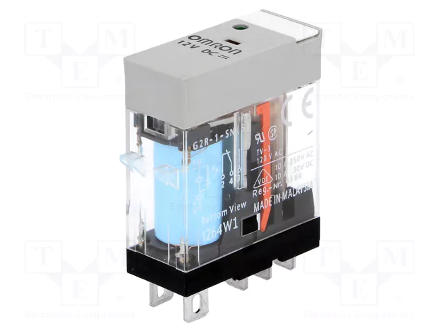 Omron G2r-1-sn 12vdc S 5 Pin Röle 10a Spdt Led Mekanik Göstergeli Omron G2r-1-sn 12vdc S 5 Pin Röle 10a Spdt Led Mekanik Göstergeli