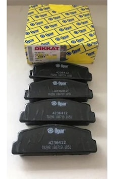 4236412 Ön Balata Tofaş Şahin Doğan Kartal Serçe M124/131 4236412 Ön Balata Tofaş Şahin Doğan Kartal Serçe M124/131