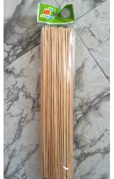 25 Cm Ahşap Bambu Çubuk Çöp Şiş 100 Adet 25 Cm Ahşap Bambu Çubuk Çöp Şiş 100 Adet
