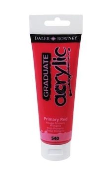 DALER ROWNEY 540 GRADUATE AKRİLİK BOYA PRİMARY RED 120 ML DALER ROWNEY 540 GRADUATE AKRİLİK BOYA PRİMARY RED 120 ML