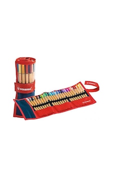 Stabilo Point 88 Keçe Uçlu Kalem 0.4 mm 25 Renk Çantalı Paket 882 Stabilo Point 88 Keçe Uçlu Kalem 0.4 mm 25 Renk Çantalı Paket 882