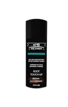 Xi10 Kahverengi Saç Dolgunlaştırıcı Ve Dip Kapatıcı Sprey 150 ML Xi10 Kahverengi Saç Dolgunlaştırıcı Ve Dip Kapatıcı Sprey 150 ML