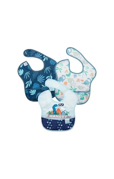 Bumkins SuperBib Önlük - 3lü Paket Hangry, dinasours, blue tropic Çok Renkli Bumkins SuperBib Önlük - 3lü Paket Hangry, dinasours, blue tropic Çok Renkli