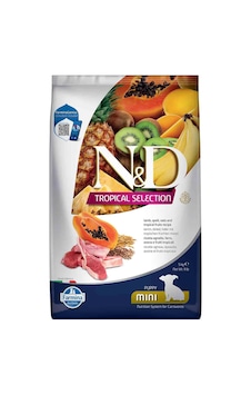 N&d Tropical Selection Düşük Tahıllı Kuzu Etli Ve Tropikal Meyveli Küçük Irk Yavru Köpek Maması 5 Kg N&d Tropical Selection Düşük Tahıllı Kuzu Etli Ve Tropikal Meyveli Küçük Irk Yavru Köpek Maması 5 Kg