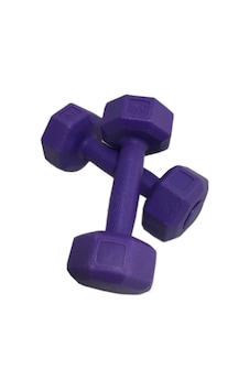 Tr 1 Kg Plastik Dambıl Set 2 Adet Mor Renk Unisex, Lyt1kg Tr 1 Kg Plastik Dambıl Set 2 Adet Mor Renk Unisex, Lyt1kg