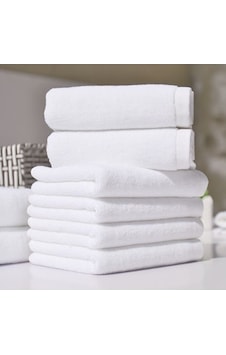 Beyaz Banyo Havlusu Beyaz