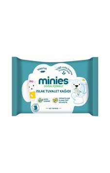 Minies Islak Tuvalet Kağıdı 60'lı Su Minies Islak Tuvalet Kağıdı 60'lı Su
