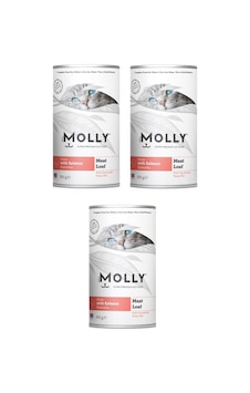 Molly Kitten Somonlu Pate Ezme Yavru Kedi Konservesi 395 G X 3 Adet Molly Kitten Somonlu Pate Ezme Yavru Kedi Konservesi 395 G X 3 Adet