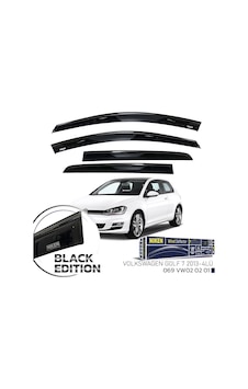 Niken Volkswagen Golf 6 Cam Rüzgarlığı Siyah Kromlu 4'lü 2009-2013 Arası Uyumlu Niken Volkswagen Golf 6 Cam Rüzgarlığı Siyah Kromlu 4'lü 2009-2013 Arası Uyumlu