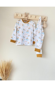 Key Kıds Ayıcık Pijama Takımı Çok Renkli Key Kıds Ayıcık Pijama Takımı Çok Renkli