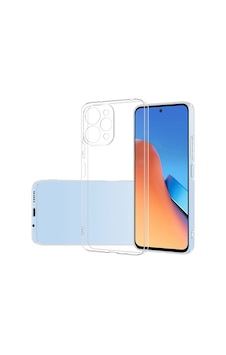 Zore Redmi 12 Kılıf Omsy Süper Silikon Kapak - Renksiz Zore Redmi 12 Kılıf Omsy Süper Silikon Kapak - Renksiz