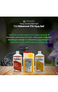 Royal Yarış Güvercinlerinde Rahat Nefes Yüksek Performans Uçuş Seti 1 L Royal Yarış Güvercinlerinde Rahat Nefes Yüksek Performans Uçuş Seti 1 L