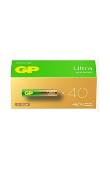 Gp G-tech Lr03 Aaa Boy Ultra Alkalin İnce Kalem Pil 40'lı Paket Gp24aut-2b40 Gp G-tech Lr03 Aaa Boy Ultra Alkalin İnce Kalem Pil 40'lı Paket Gp24aut-2b40