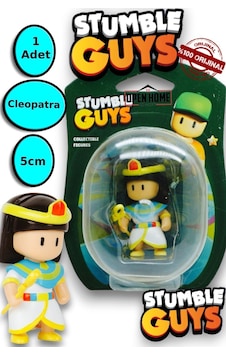 Stumble Guys 5 Cm Tekli Figür - Cleopatra 1 Adet Stumble Guys 5 Cm Tekli Figür - Cleopatra 1 Adet