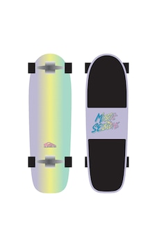 Quiksilver Mystic Unisex Skateboard Complete Set Pnh0 Çok Renkli