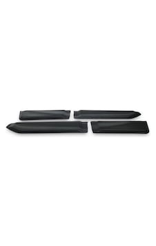 Isuzu D-max 2020 Set 4 Parça Kapı Kaplama 9203 Siyah Mat Asa Kum Desen Standart