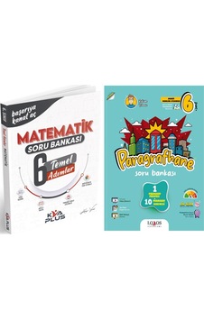 Kva Yayınları 6. Sınıf Matematik Temel Adımlar Ve Lodos Paragrafhane Soru Bankası Seti 2 Kitap