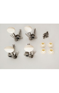 Fluid MHU10 Ukulele Burgusu Set - 2 sağ + 2 sol - 4 Adet + Vida Fluid MHU10 Ukulele Burgusu Set - 2 sağ + 2 sol - 4 Adet + Vida