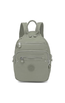 Smart Bags Küçük Boy Krinkıl Kumaş Kadın Sırt Çantası 3386 Yeşil
