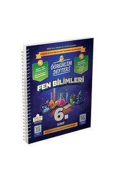 6.sınıf Fen Bilimleri Öğrencim Defteri Murat Eğitim Yayınları 6.sınıf Fen Bilimleri Öğrencim Defteri Murat Eğitim Yayınları